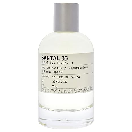 Santal No 33 by Le Labo for Unisex - 3.4 oz EDP Spray